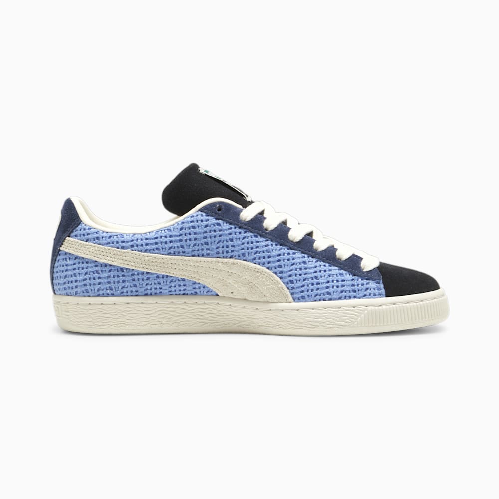 Puma Suede Crochet Unisex Sneakers - Blue Skies-Sugared Almond