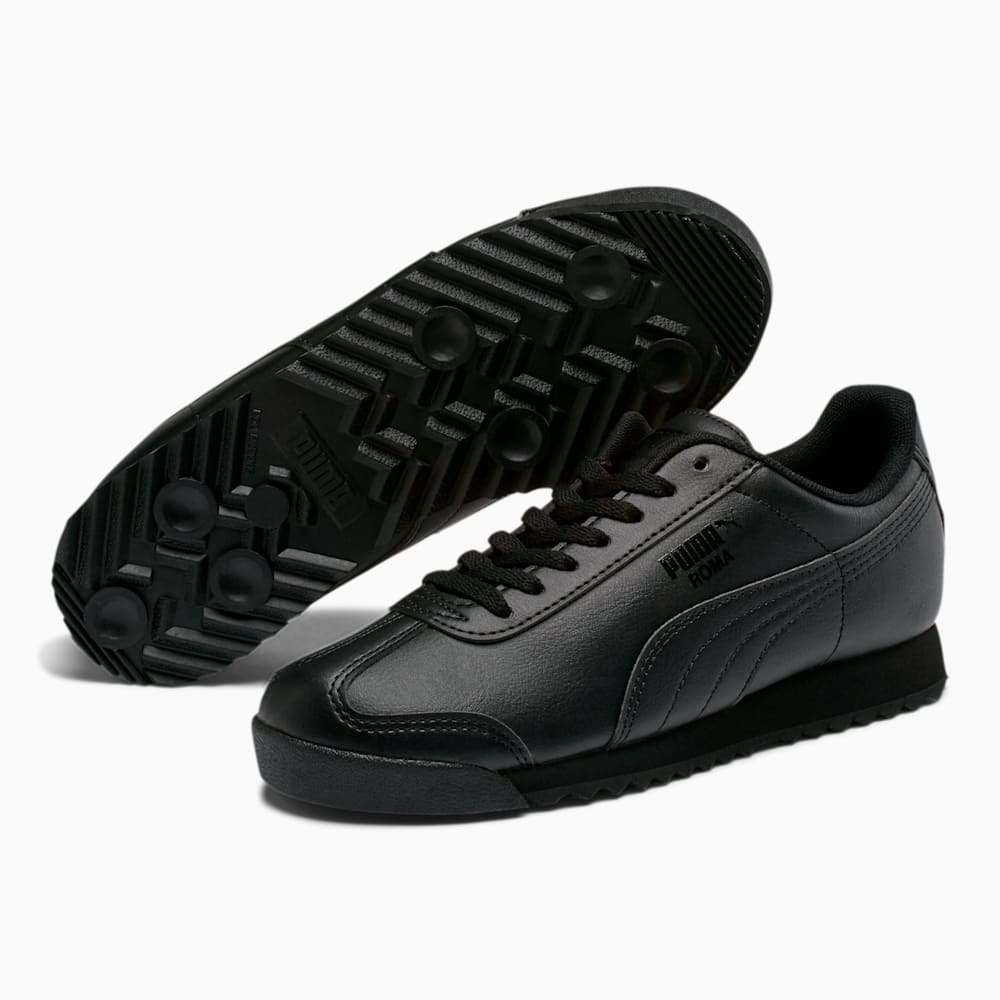 Puma Roma Basic Sneakers Big Kids - black-black