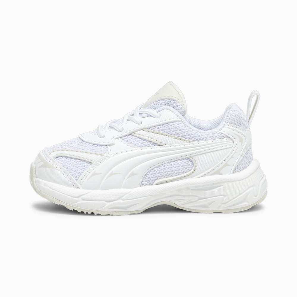 Puma Morphic Base Toddlers' Sneakers - White-Sedate Gray