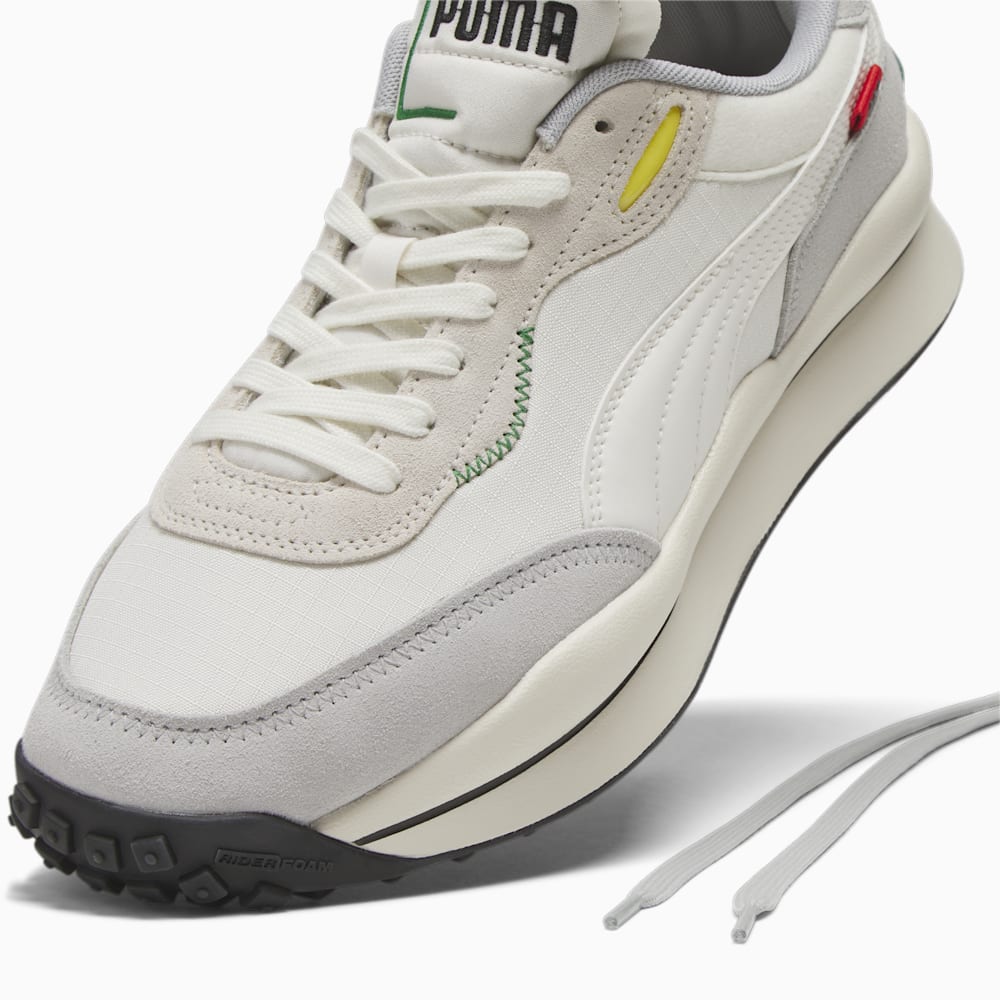 Puma Style Rider Play On SD Trainers - Frosted Ivory-Frosted Ivory