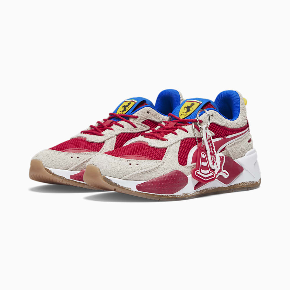 Puma SCUDERIA FERRARI x JOSHUA VIDES RS-X Sneakers - Rosso Corsa-Frosted Ivory