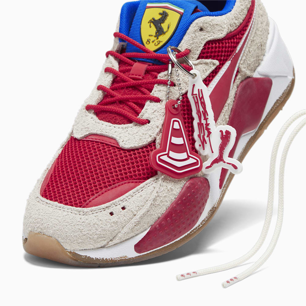 Puma SCUDERIA FERRARI x JOSHUA VIDES RS-X Sneakers - Rosso Corsa-Frosted Ivory