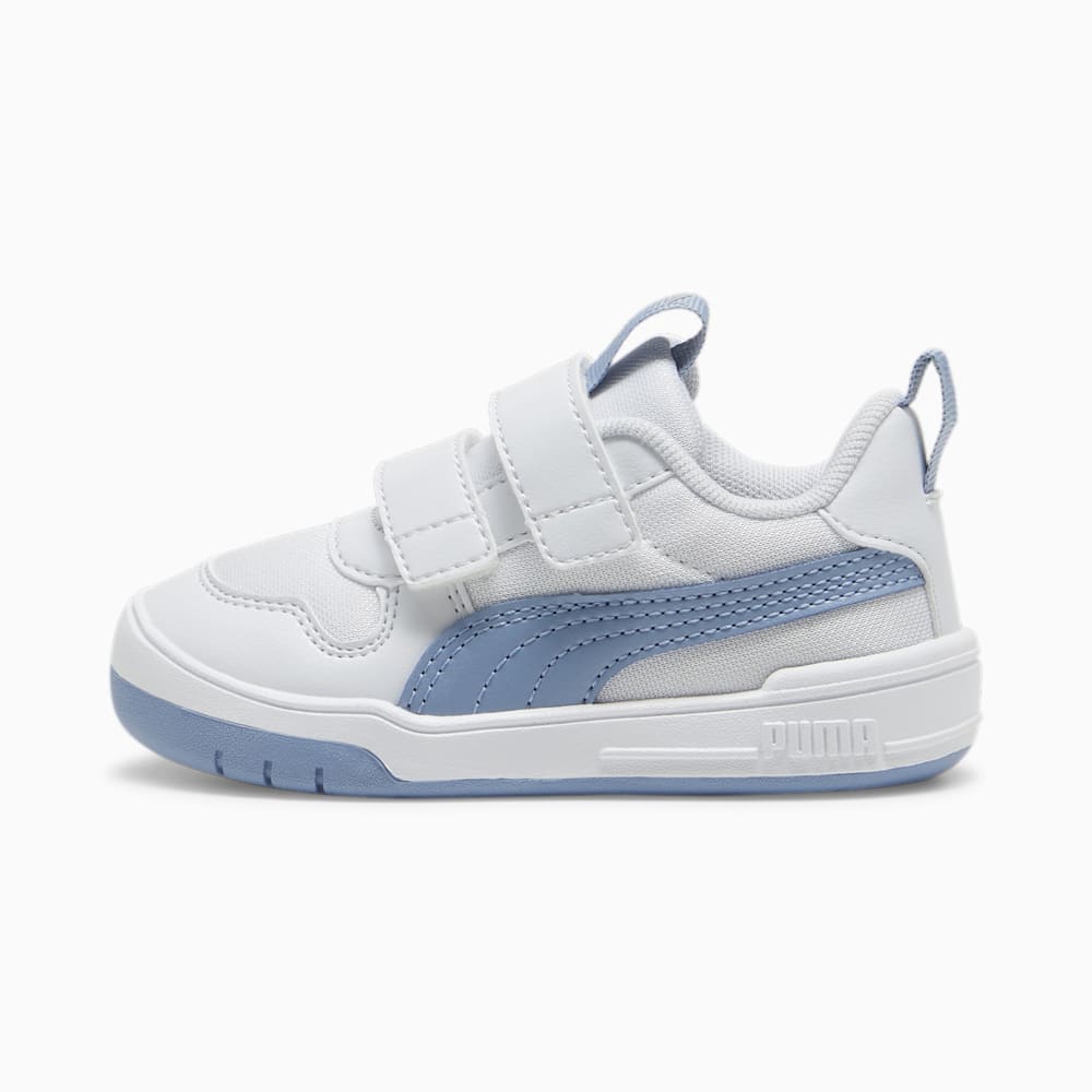 Puma Multiflex Mesh Toddlers' Sneakers - Silver Mist-Zen Blue