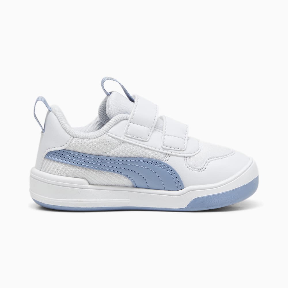 Puma Multiflex Mesh Toddlers' Sneakers - Silver Mist-Zen Blue