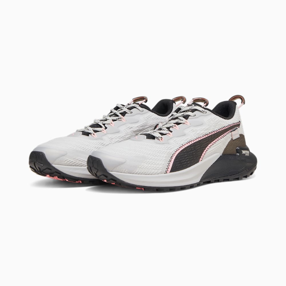 Puma SEASONS Fast-Trac NITRO™ 2 Running Shoes - Ash Gray-Black-Koral Ice