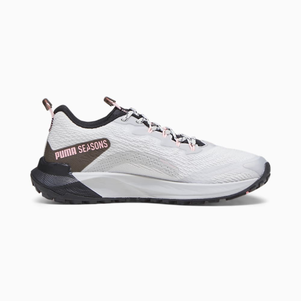 Puma SEASONS Fast-Trac NITRO™ 2 Running Shoes - Ash Gray-Black-Koral Ice