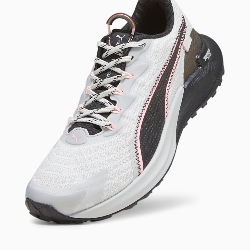 Puma SEASONS Fast-Trac NITRO™ 2 Running Shoes - Ash Gray-Black-Koral Ice