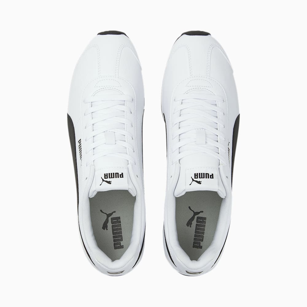 Puma Turin III Trainers - White-Black