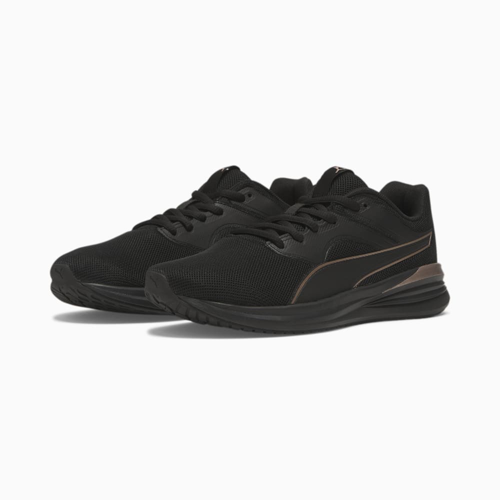 Puma Transport Running Shoes - Black-Rose Gold