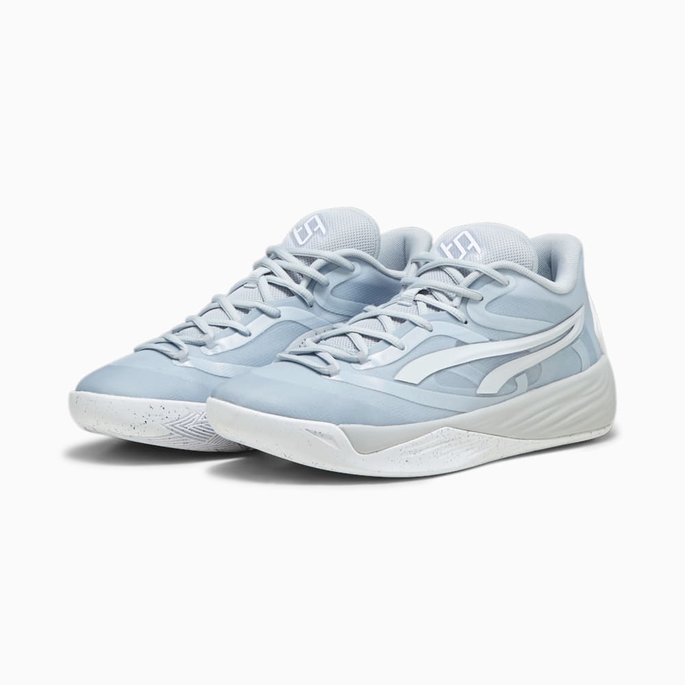 Puma STEWIE x TEAM Stewie 2 Basketball Shoes - Platinum Gray-White