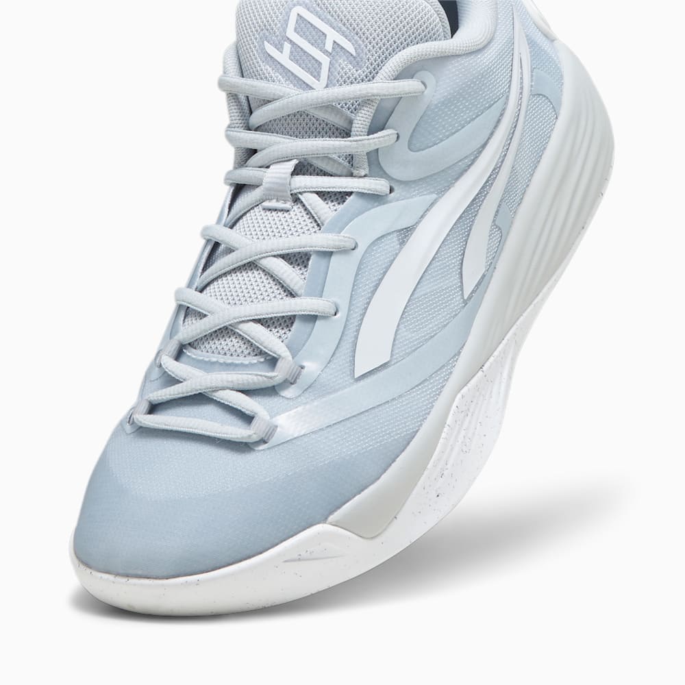 Puma STEWIE x TEAM Stewie 2 Basketball Shoes - Platinum Gray-White