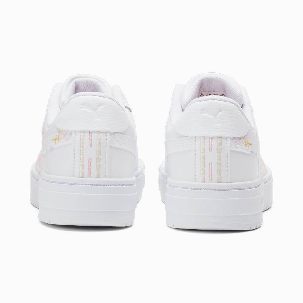 Puma CA Pro Embroidered Sneakers - White-Peach Smoothie-Flaxen