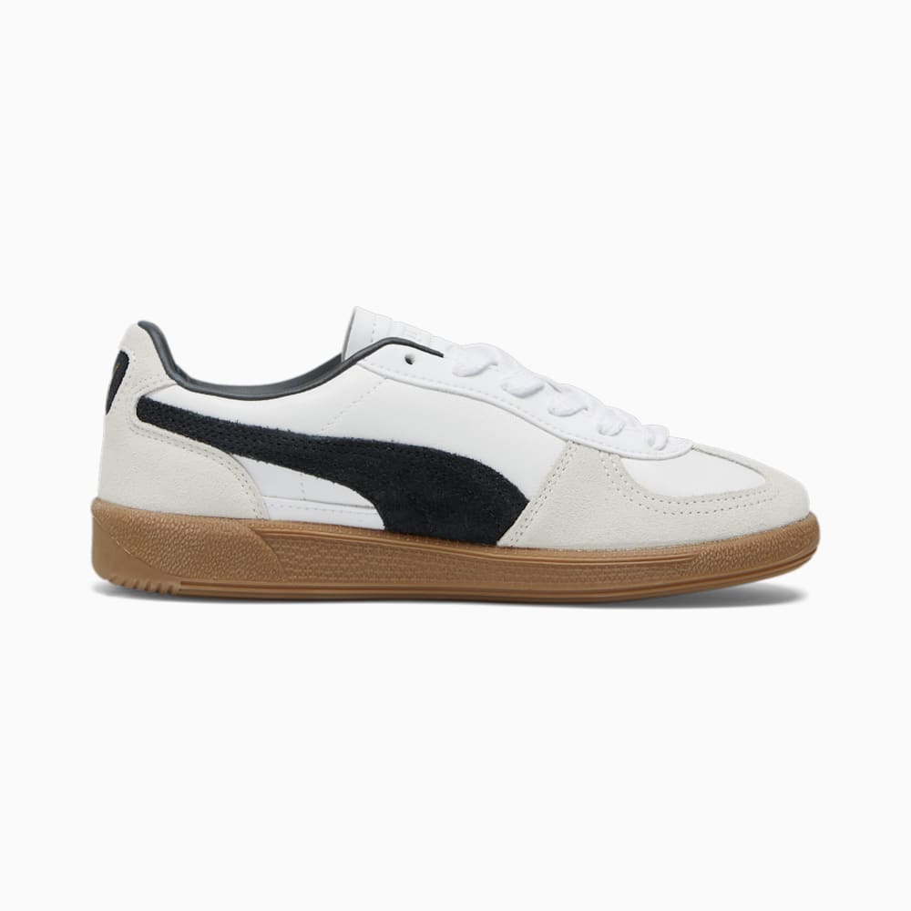 Puma Palermo Leather Sneakers - White-Vapor Gray-Gum