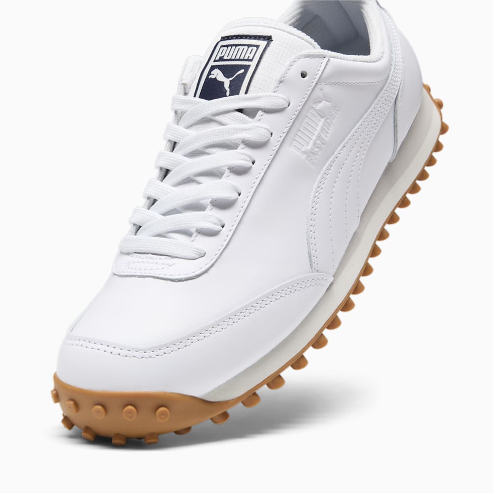 Puma Fast Rider Navy Pack-White Sneakers - White-White