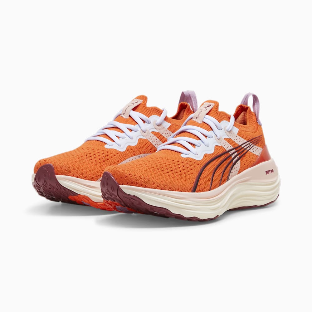 Puma x lemlem ForeverRun NITRO™ Running Shoes - Cayenne Pepper-Rose Quartz-Icy Blue