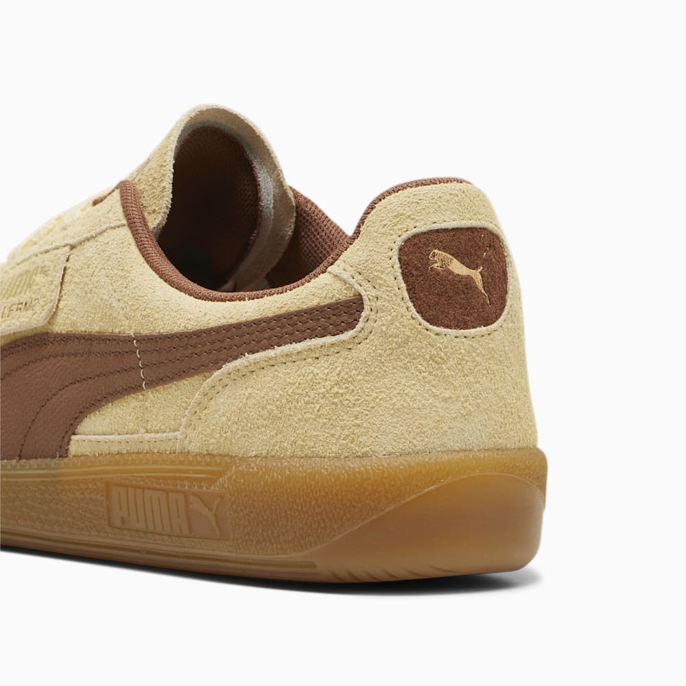 Puma Palermo Hairy Sneakers - Chamomile-Brown Mushroom