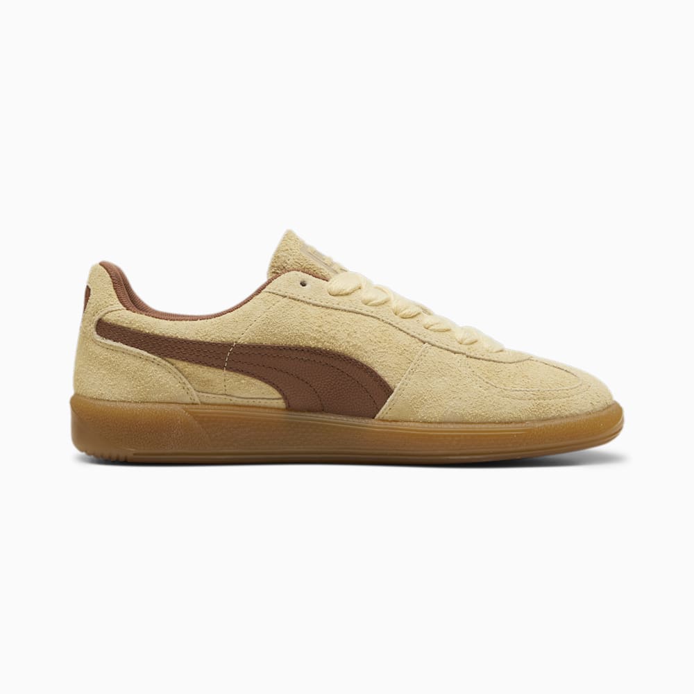 Puma Palermo Hairy Sneakers - Chamomile-Brown Mushroom