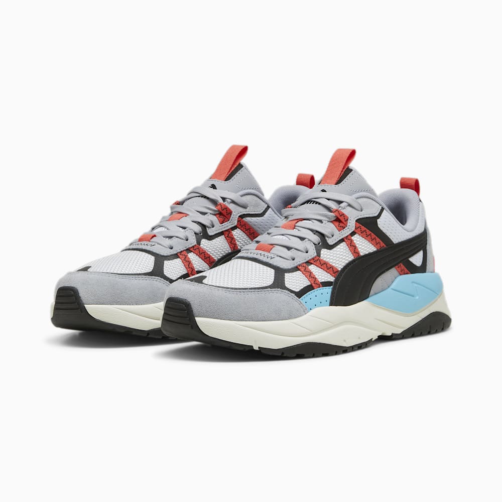 Puma X-Ray Tour Sneakers - Gray Fog-Black-Active Red