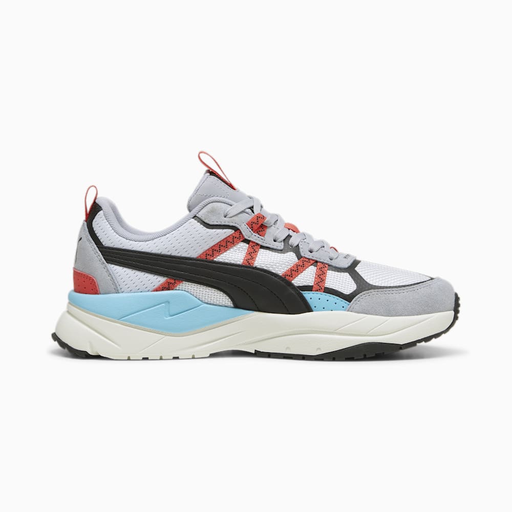 Puma X-Ray Tour Sneakers - Gray Fog-Black-Active Red