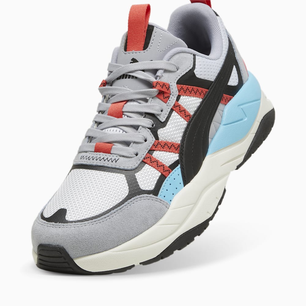 Puma X-Ray Tour Sneakers - Gray Fog-Black-Active Red