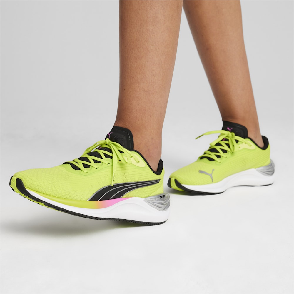 Puma Electrify NITRO™ 3 Running Shoes - Lime Pow-Black-Poison Pink