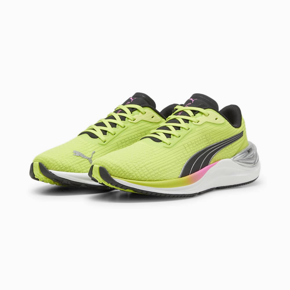 Puma Electrify NITRO™ 3 Running Shoes - Lime Pow-Black-Poison Pink