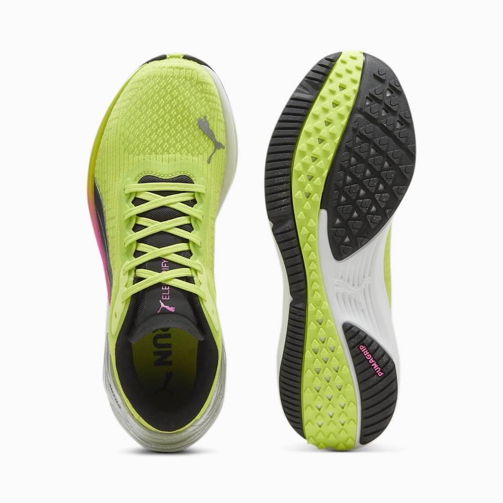 Puma Electrify NITRO™ 3 Running Shoes - Lime Pow-Black-Poison Pink