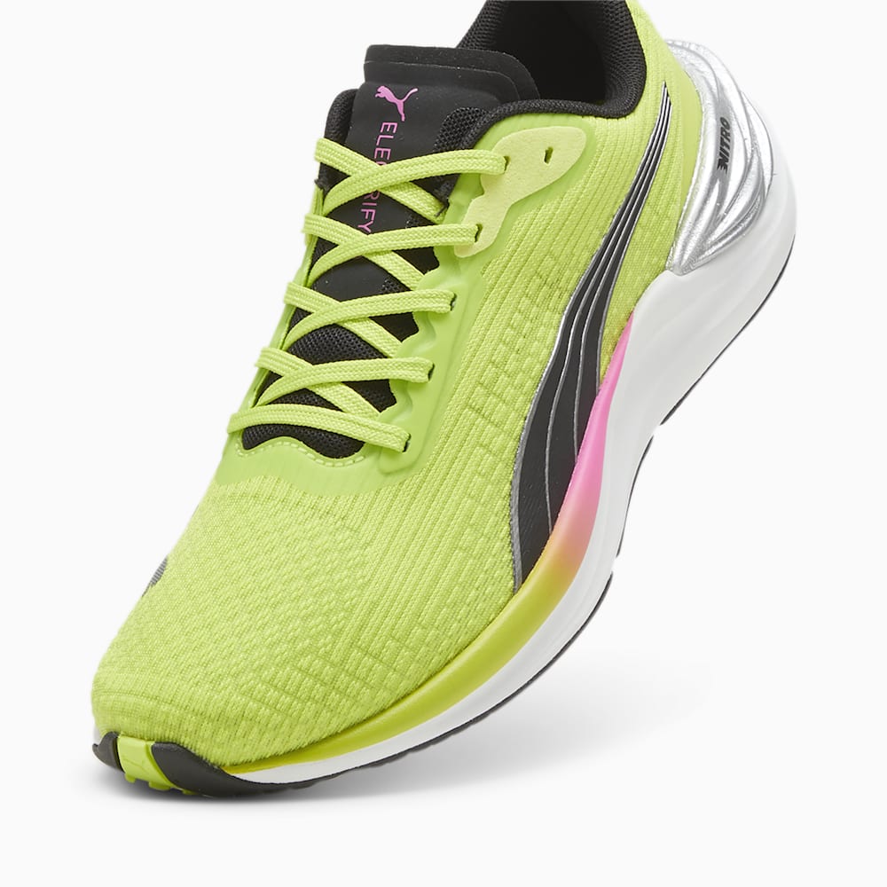 Puma Electrify NITRO™ 3 Running Shoes - Lime Pow-Black-Poison Pink