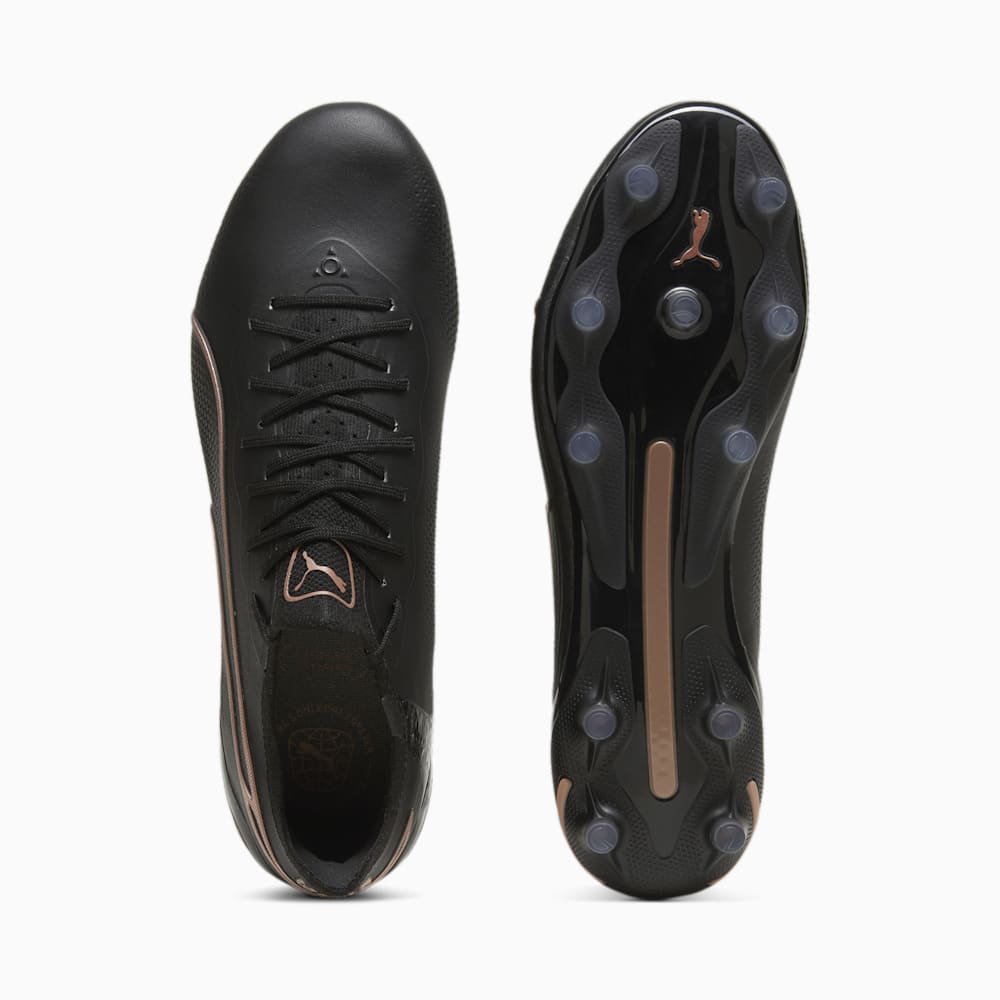 Puma KING ULTIMATE FG/AG Soccer Cleats - Black-Copper Rose