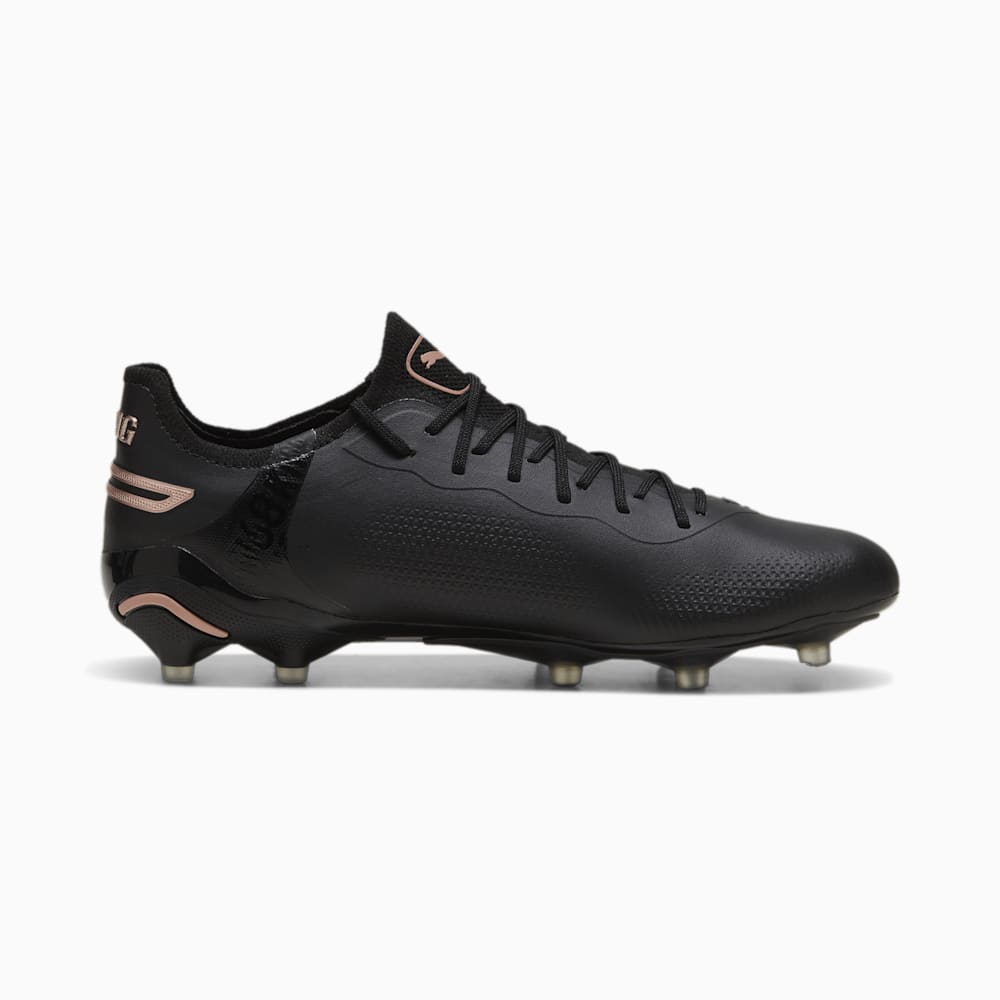 Puma KING ULTIMATE FG/AG Soccer Cleats - Black-Copper Rose