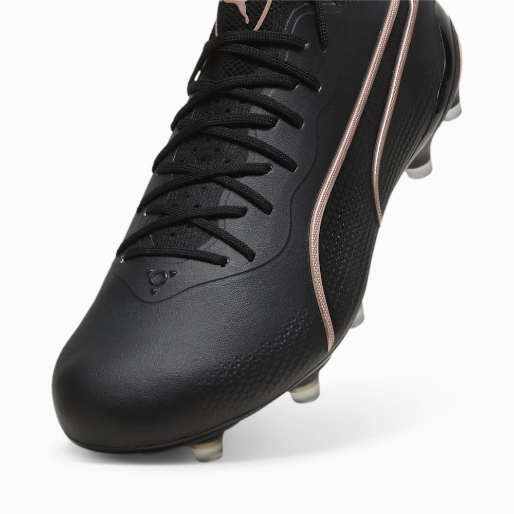 Puma KING ULTIMATE FG/AG Soccer Cleats - Black-Copper Rose