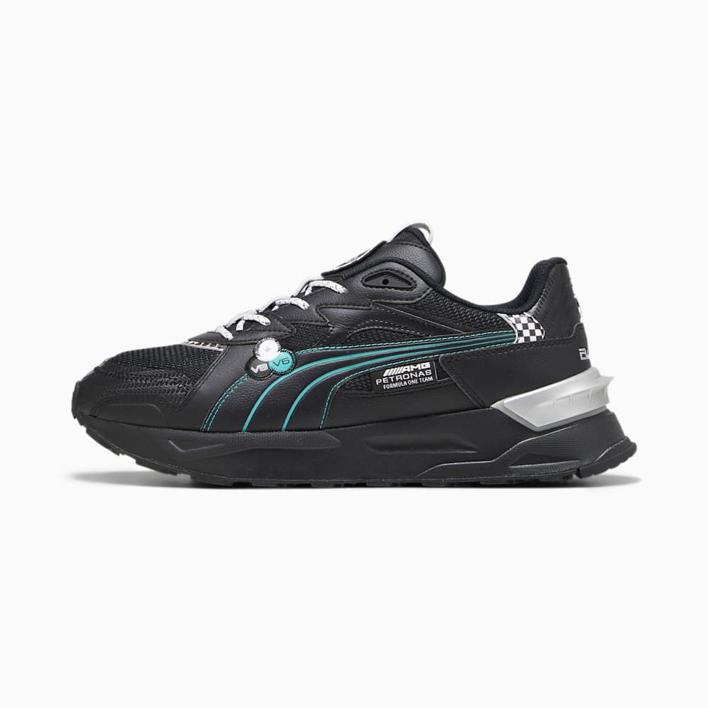 Puma Mercedes AMG-Petronas F1® Motorsport Mirage Sport Asphalt Garage Crews Sneakers - Black-Spectra Green