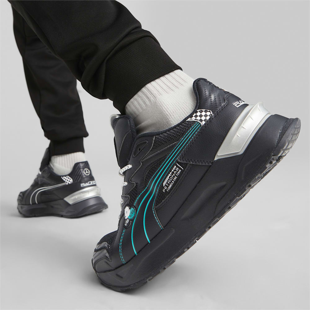 Puma Mercedes AMG-Petronas F1® Motorsport Mirage Sport Asphalt Garage Crews Sneakers - Black-Spectra Green