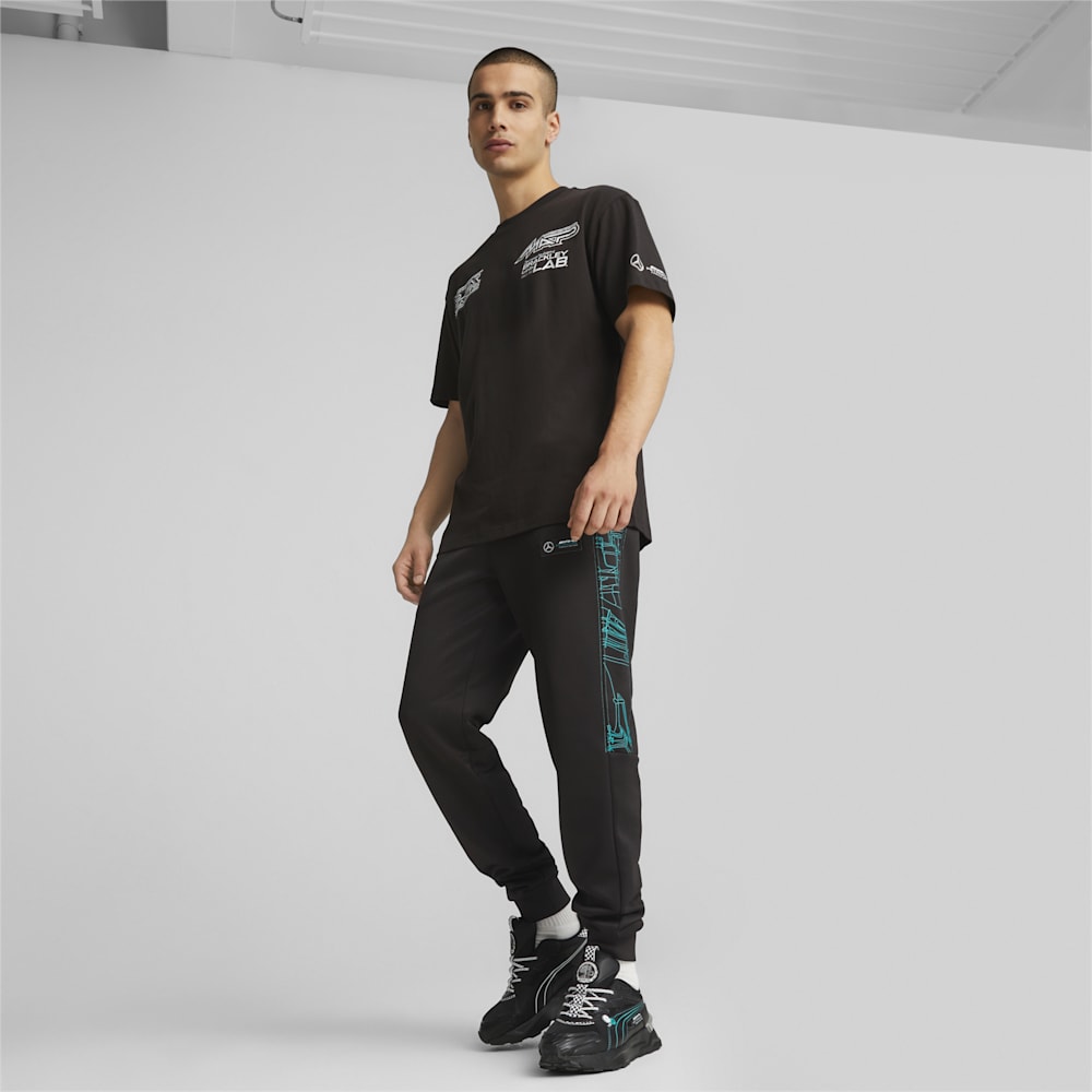 Puma Mercedes AMG-Petronas F1® Motorsport Mirage Sport Asphalt Garage Crews Sneakers - Black-Spectra Green