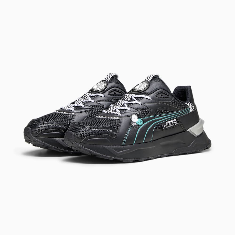 Puma Mercedes AMG-Petronas F1® Motorsport Mirage Sport Asphalt Garage Crews Sneakers - Black-Spectra Green