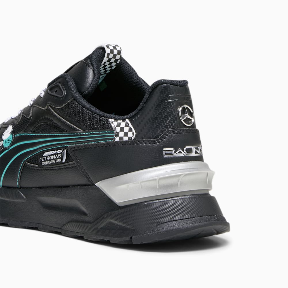 Puma Mercedes AMG-Petronas F1® Motorsport Mirage Sport Asphalt Garage Crews Sneakers - Black-Spectra Green