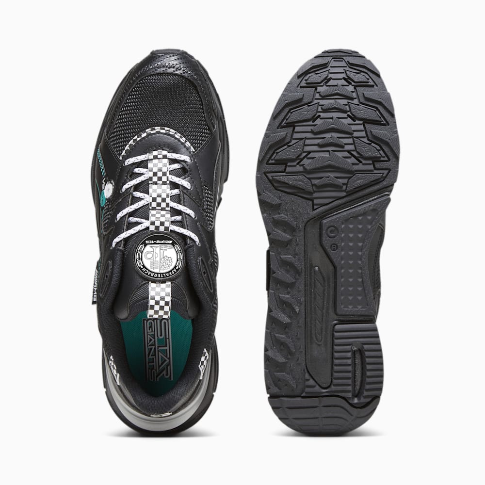 Puma Mercedes AMG-Petronas F1® Motorsport Mirage Sport Asphalt Garage Crews Sneakers - Black-Spectra Green