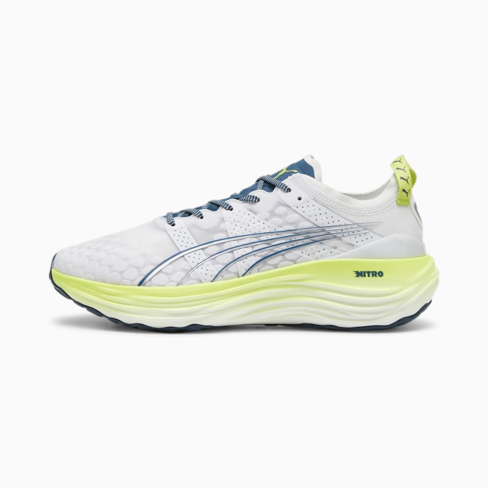 Puma ForeverRUN NITRO™ Running Shoes - White-Ocean Tropic-Lime Pow