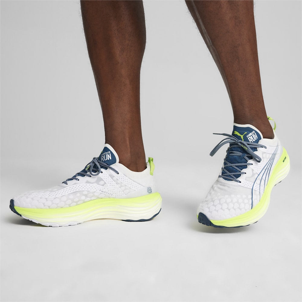 Puma ForeverRUN NITRO™ Running Shoes - White-Ocean Tropic-Lime Pow