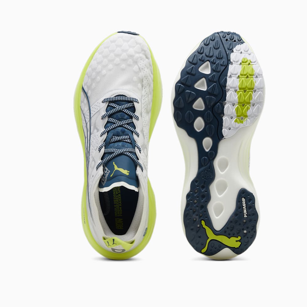 Puma ForeverRUN NITRO™ Running Shoes - White-Ocean Tropic-Lime Pow