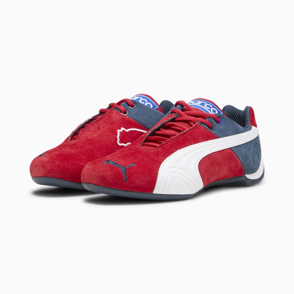 Puma x SPARCO Future Cat OG Driving Shoes - Fast Red-White-Dark Night