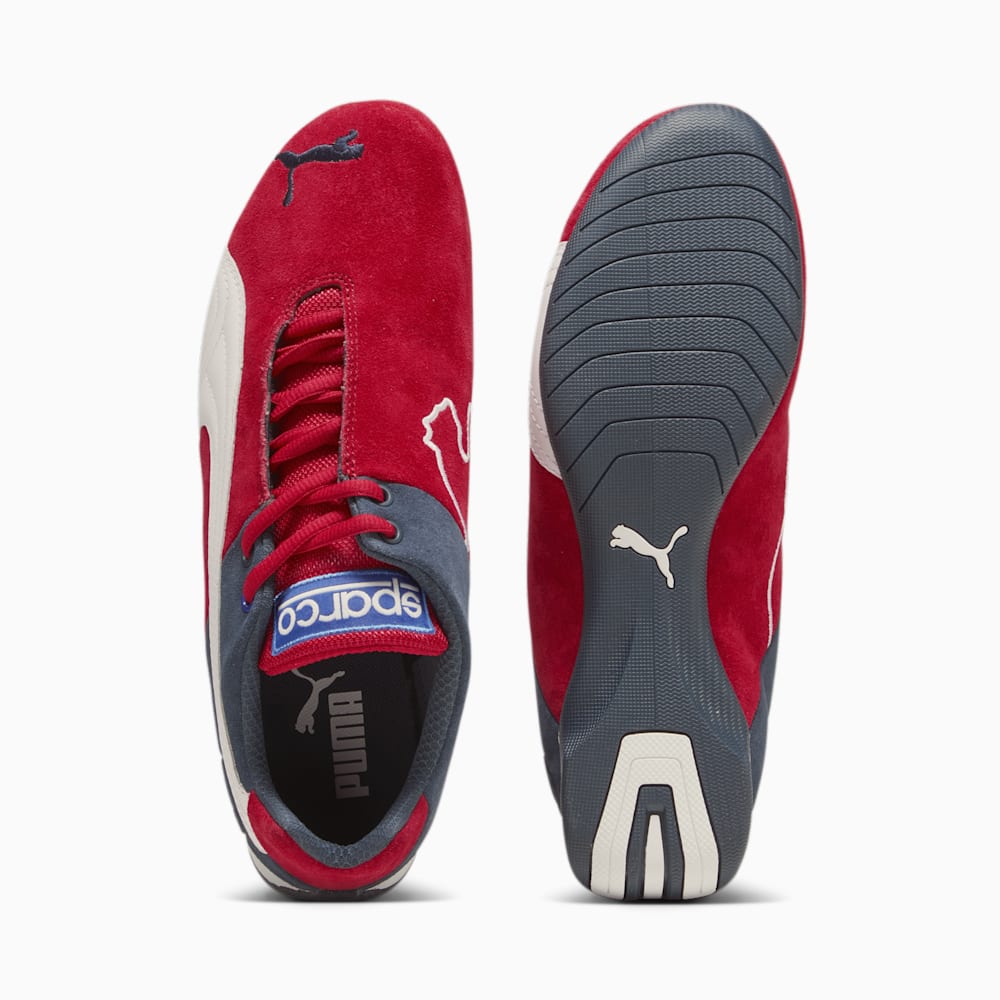 Puma x SPARCO Future Cat OG Driving Shoes - Fast Red-White-Dark Night