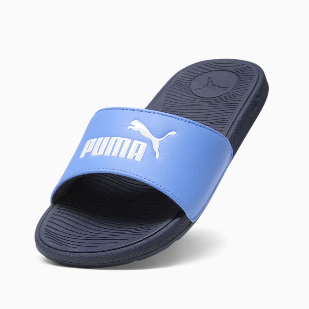 Puma Cool Cat 2.0 Slides - Blue Skies-White-New Navy