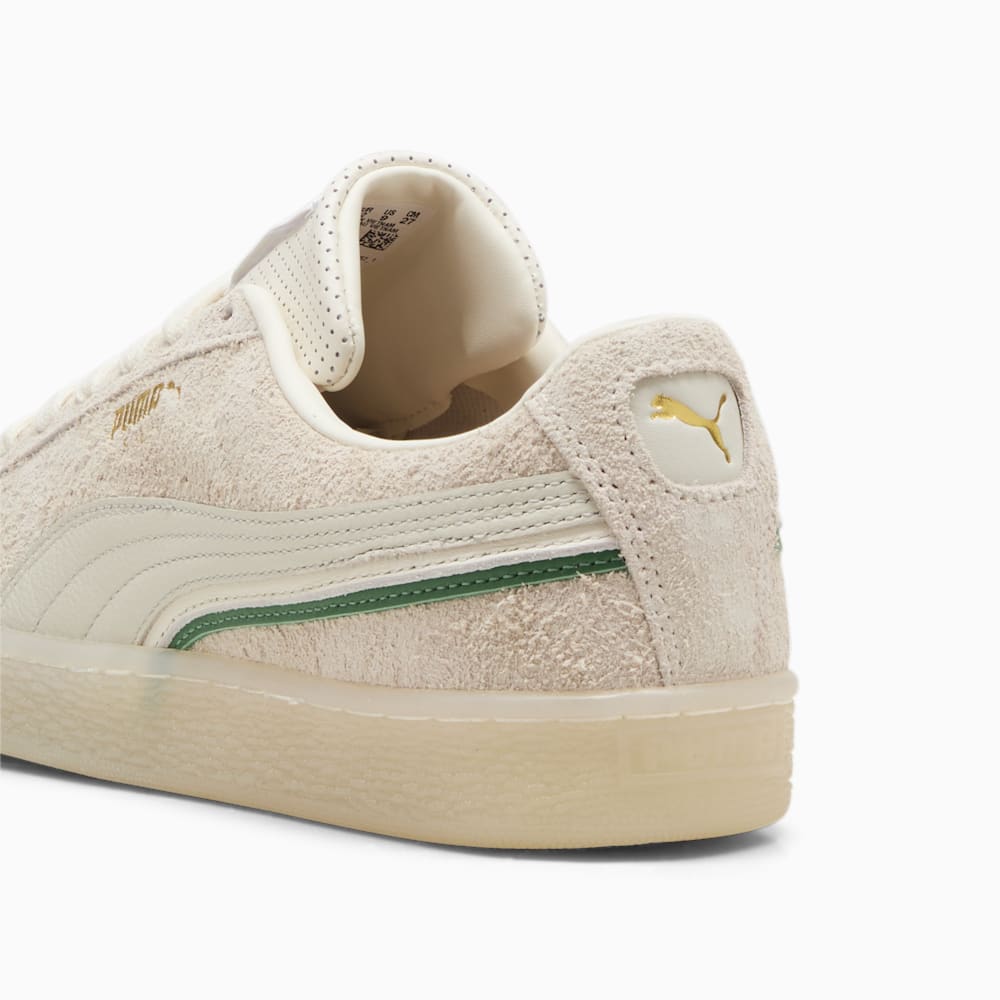 Puma Suede Classics OG Sneakers - Warm White-Sedate Gray-Archive Green