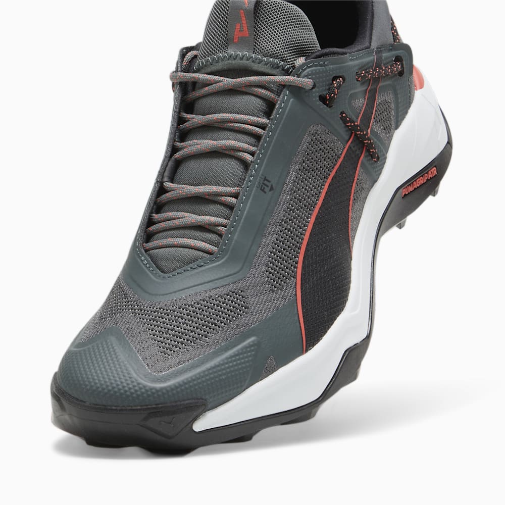 Puma SEASONS Explore NITRO™ Hiking Shoes - Mineral Gray-Black-Active Red