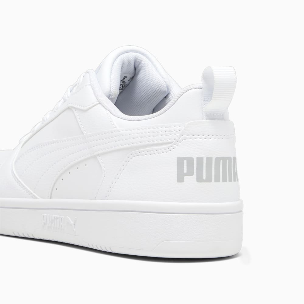 Puma Rebound V6 Low Sneakers - White-Cool Light Gray