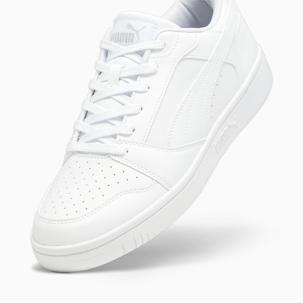 Puma Rebound V6 Low Sneakers - White-Cool Light Gray