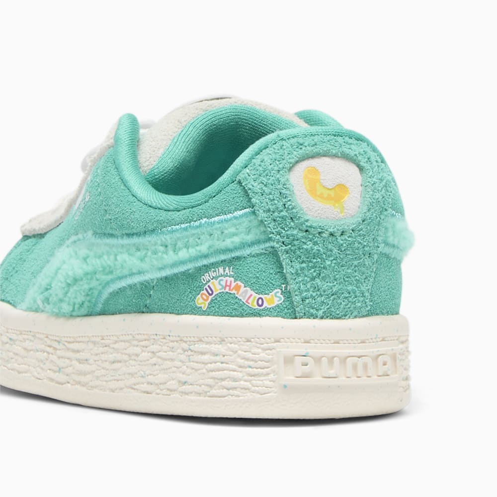 Puma PUMA x SQUISHMALLOWS Suede XL Winston Toddlers' Sneakers - Warm White-Alpine Snow-Elektro Pool