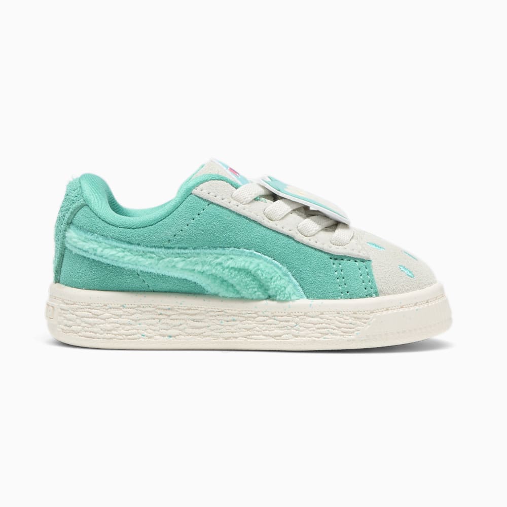 Puma PUMA x SQUISHMALLOWS Suede XL Winston Toddlers' Sneakers - Warm White-Alpine Snow-Elektro Pool