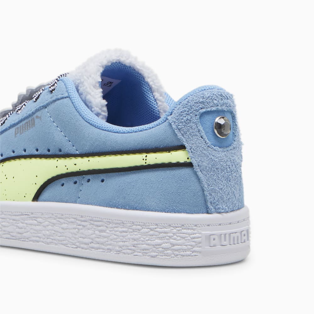 Puma PUMA x TROLLS Suede Little Kids Sneakers - Team Light Blue-Fizzy Light